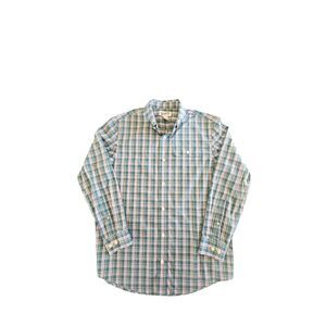 NWOT Duluth Trading Co Men Size Medium Button‎ Front Shirt Long Sleeve Plaid